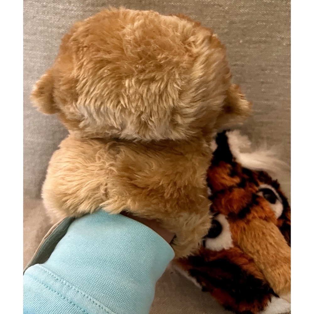 Vtg DS Max Plush Bigmouth Hand Animal Puppets Interactive Hook n' Loop Mouths - Picture 5 of 16